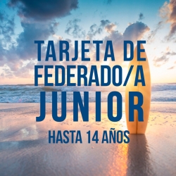 Licencia de Federado de surf FSPA Junior