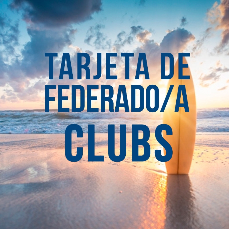 Licencia de Federado de surf FSPA Clubs y escuelas