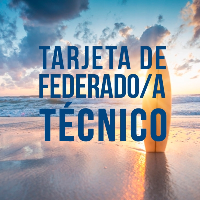Licencia de Federado de surf FSPA Técnico y jueces Licencia de Federado de surf FSPA Técnico y jueces